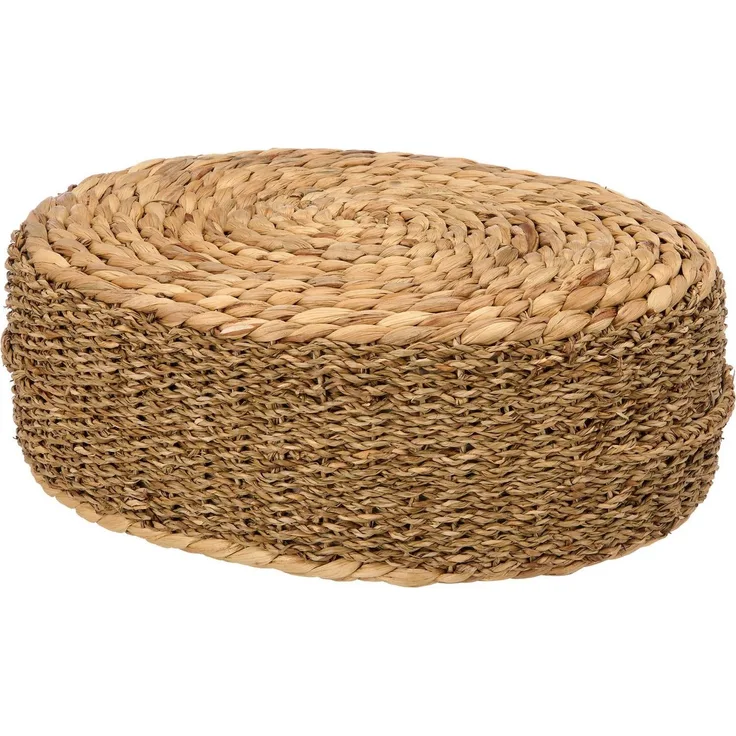 Creativ home Sitzhocker Pouf (1 St), in ovaler Form