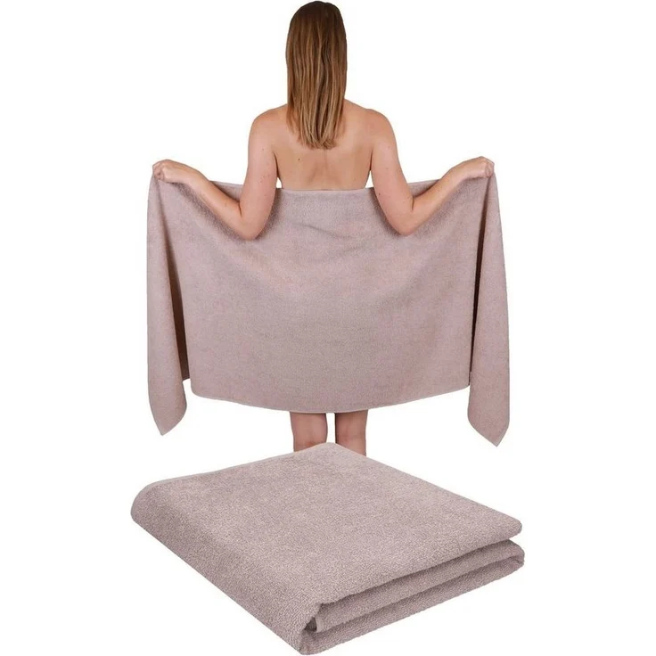 Betz Saunatuch 2 Stück Saunatücher XXL Berlin Größe 70x200 cm, 100% Baumwolle (2-St) – Bild 5