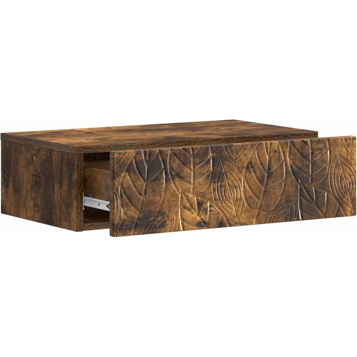 vidaXL Wandmontierter Beistelltisch 59 x 34,5 x 17 cm Holzwerkstoff 898830 – Bild 3