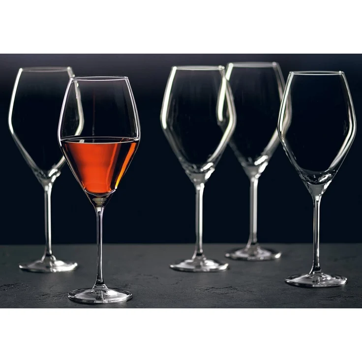 Ritzenhoff & Breker Rotweinglas Salsa, Glas, (Burgunderglas), robust und kristallklar, 6-teilig – Bild 2