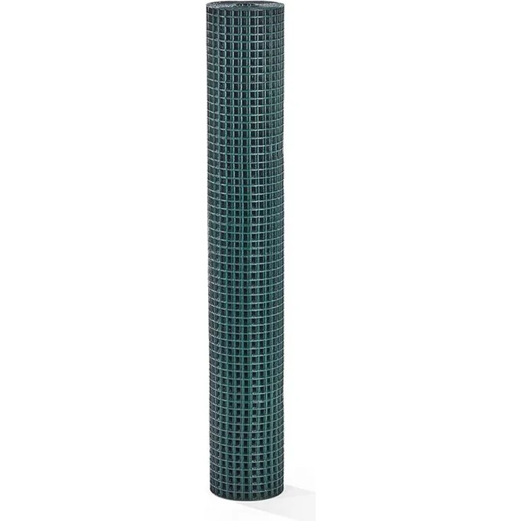 Zaunset Volierendraht Gartenzaun 1 x 10 m Drahtzaun 16 mm Zaun Komplett-Set Grün – Bild 6
