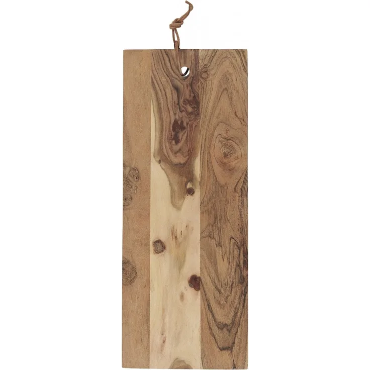 Tapasbrett Servierbrett Käsebrett Schneidebrett Holz 18x45cm Ib Laursen 17052-00