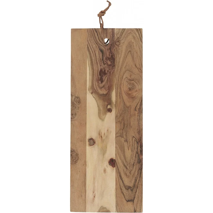 Tapasbrett Servierbrett Käsebrett Schneidebrett Holz 18x45cm Ib Laursen 17052-00