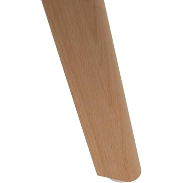 Set mit 4 Stühlen aus PP und Holz in Schwarz und Natur – Bild 3