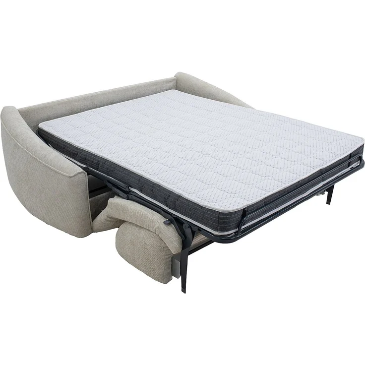 Vente-unique - ASUFA - Schlafsofa - Plastik - Kunststoff (PVC) - Beige - 208 x 100 x 80 cm – Bild 5