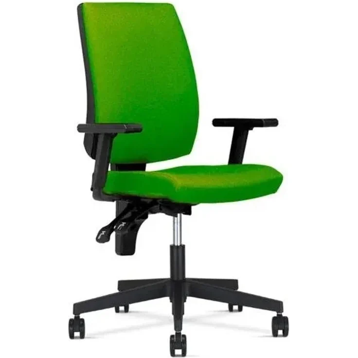 Bürostuhl Taktik Limettengrün mit Armlehnen