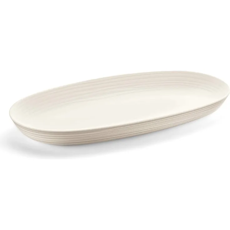 Guzzini Tierra Weiss Servierschale 41x22,9 cm