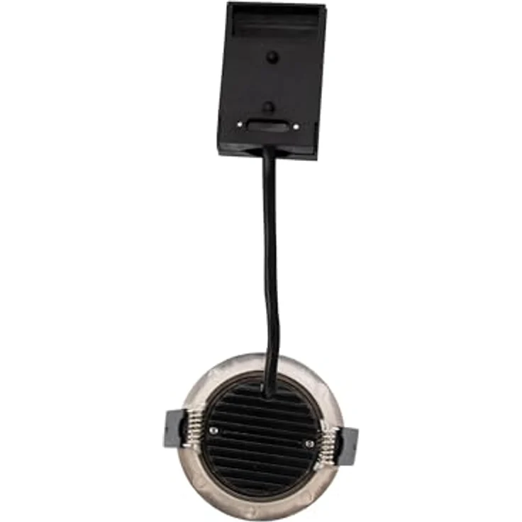 Dotlux LED-Leuchte CIRCLEminidim 6W 3000K, dimmbar, spritzwassergeschützt IP44, Edelstahl gebürstet, schwenkbar – Bild 3