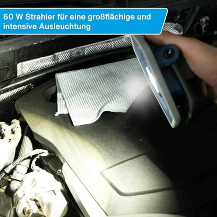 Cartrend LED-Flutlichtstrahler mit neigbaren Magnetfuß 3000 Lumen – Bild 6