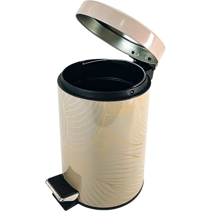 Sanilo Kosmetikeimer Hosta, 3 Liter, Bad Mülleimer mit Absenkautomatik & Innenbehälter