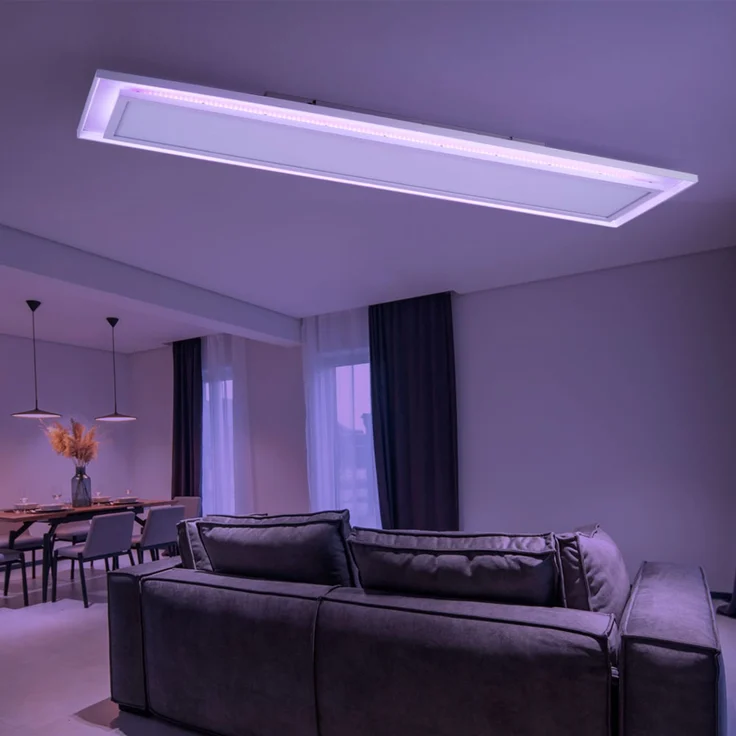 LED Deckenlampe, Farbwechsler, Dimmbar, Länge 85 cm – Bild 7