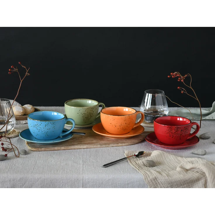 Nature Collection Mediterran, Cappuccinotassen 8-t – Bild 2