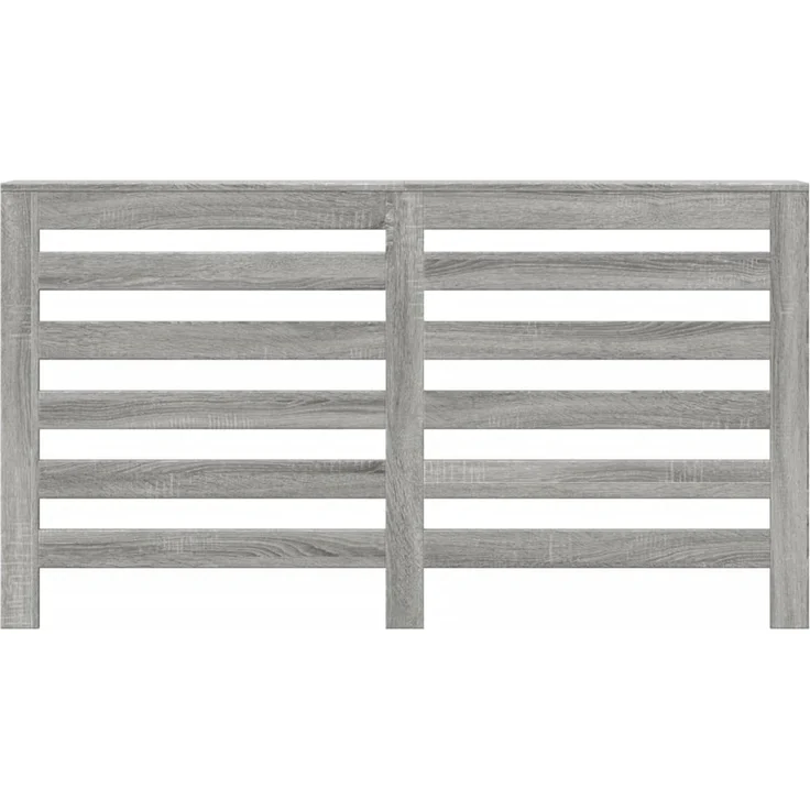 vidaXL Heizkörperverkleidung Grau Sonoma 149x20x82 cm Holzwerkstoff 852704 – Bild 3