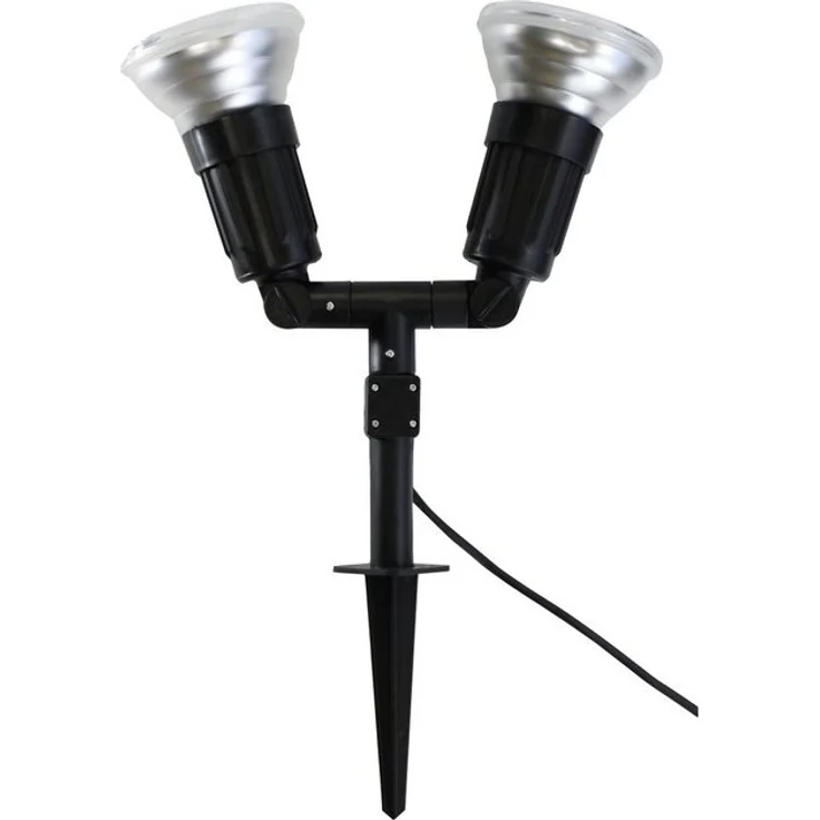 Megatron Gartenleuchte Megatron MT70814 Cappi 2 Gartenleuchte E27 Schwarz – Bild 2