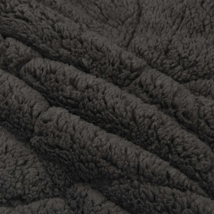 vidaXL Winterbettdecke Gepolstert Anthrazit 135 x 200 cm 42026301 – Bild 6