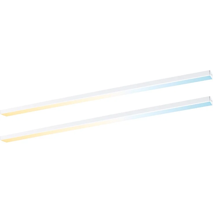 Paulmann 98623 LED Unterschrankleuchte Inline Erweiterung 2er-Set 55cm tunable white weiß – Bild 1