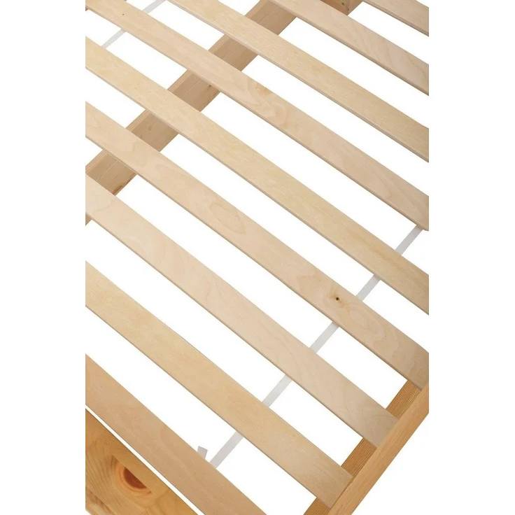 Home affaire Massivholzbett Konrad, hohe Belastbarkeit! FSC® zertifiziertes Massivholz (Breite/Belastbarkeit 180cm/220 KG, 140cm/180 KG), aus massivem Kiefernholz, FSC®-zertifiziert, INKLUSIVE Rollrost – Bild 3