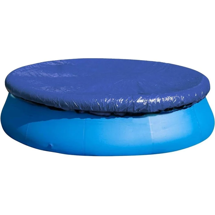 457CM Rund Pool Abdeckplane Schwimmbad Poolabdeckung Blau – Bild 1
