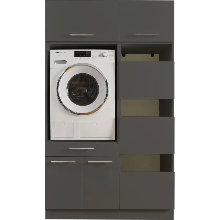 Laundreezy Mehrzweckschrank-Set LAUNDREEZY LDSK5, Breite 117,5 cm