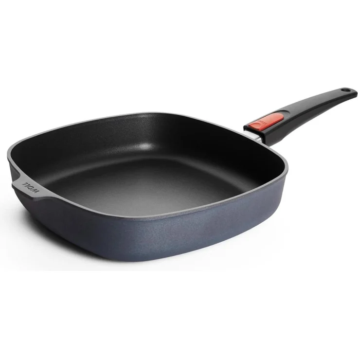 Woll 'Diamond Lite' Gusspfanne, Schwarz, 28x28 cm, Induktionsgeeignet – Bild 5