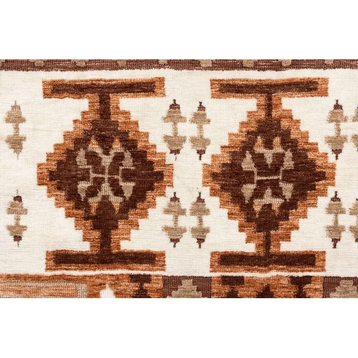 Teppich Maron 160x230 cm in Rot mit grafischem Muster von Dutchbone – Bild 1