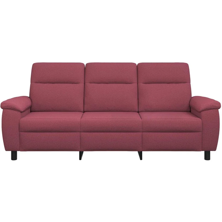 vidaXL Sofa Weinrot 214 x 90 x 95 cm Stoff 42040967 – Bild 2