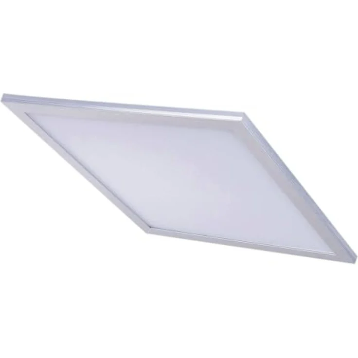 Lindby LED Panel Livel, dimmbar, LED-Lampen, warmweiß, Modern, PMMA, Aluminium, weiß, silber, 1 flammig, inkl. – Bild 1