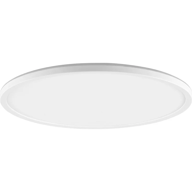 BRILLIANT Aufbaupaneel Lumaro LED Deckenleuchte 42 cm, 3000 lm, 4000 K, flach, weiß, rund – Bild 2