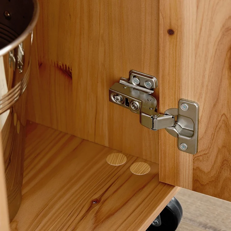 SoBuy FKW45-N Küchenwagen, Massivholz, Lackiert, Hellbraun, 75 x 86 x 38 cm – Bild 10