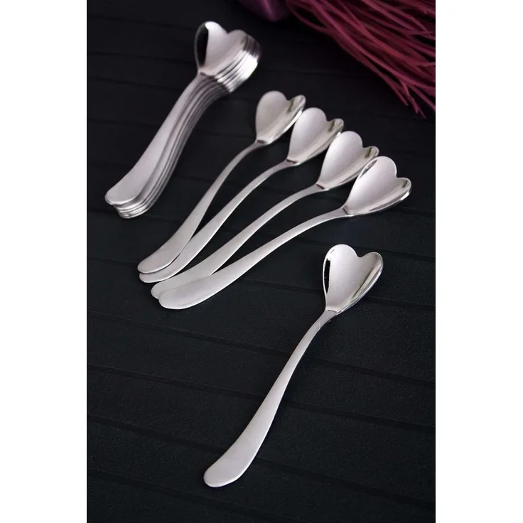 Hermia Concept Teelöffel (12 Stück), Edelstahl, Spülmaschinengeeignet, Alltagstauglich