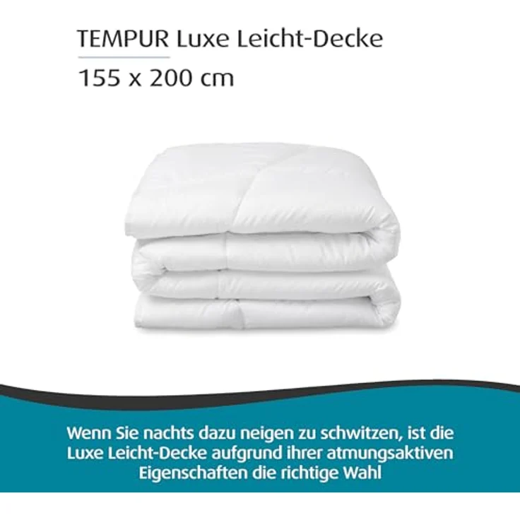 Luxe Leichtdecke 155 x 200 cm – Bild 3
