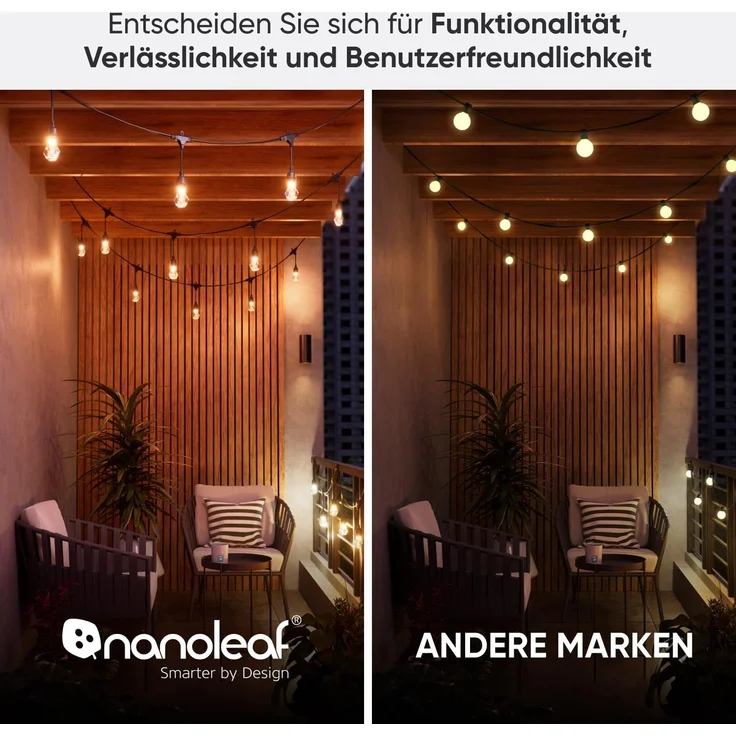 Nanoleaf Essentials Matter Smart Outdoor String Light Starter 30m – Bild 3