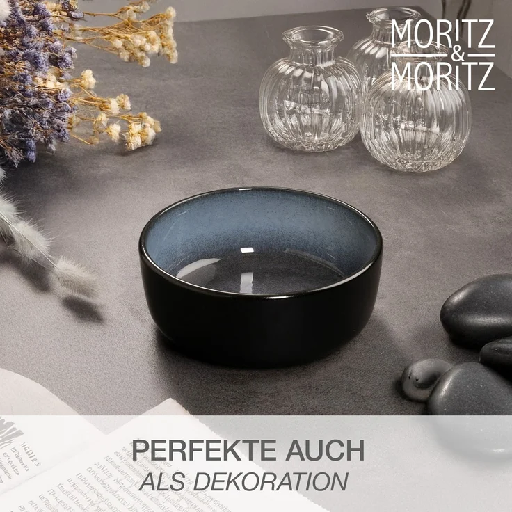 Moritz & Moritz VIDA Müslibowl 6 tlg. blau – Bild 3