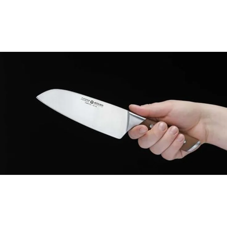 Böker Manufaktur Solingen Kochmesser Böker Forge Wood Santoku – Bild 4