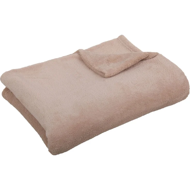 Babydecke Krabbeldecke Schmusedecke Kuscheldecke für Kleinkinder, flauschig weich nach ÖKO-TEX Standard 100 in vielen verschiedenen Ausführungen verfügbar in vielen Grüßen und Farben (ca. 90x140 cm / beige - creme) – Bild 3