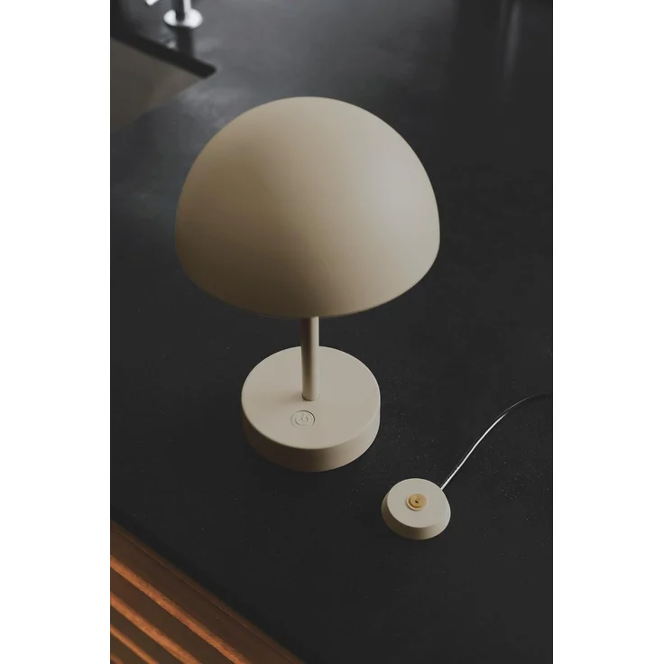 Nordlux Ellen to go LED Akku Tischleuchte beige für Außen und Innen IP44 3000K dimmbar – Bild 7