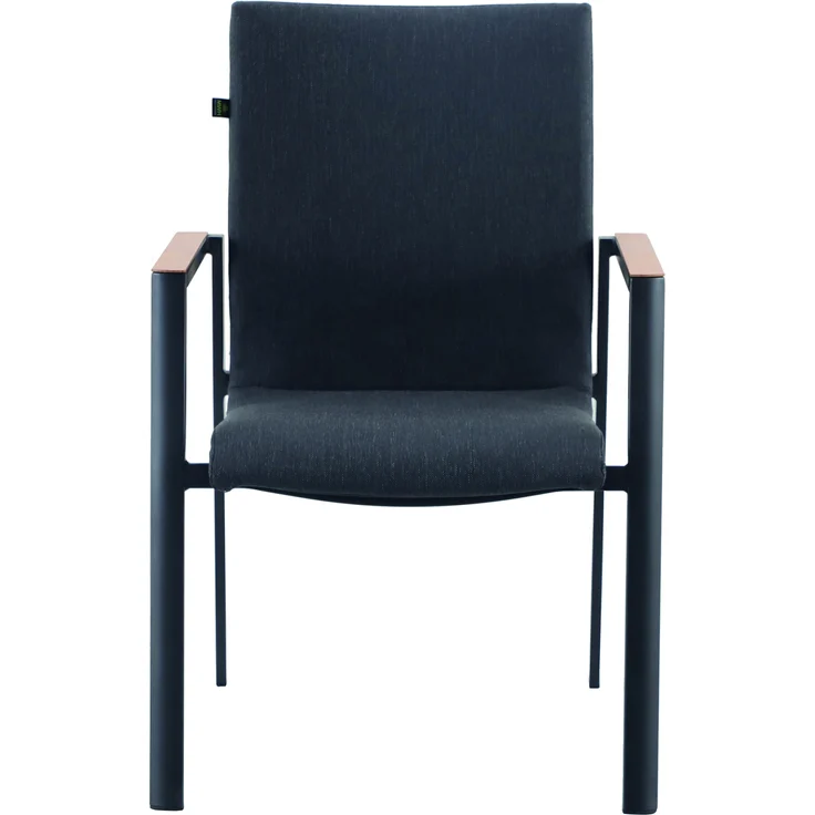 4er Set Minto Stapelstuhl grau – Bild 2