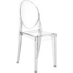 Kartell Victoria Ghost, Glasklar, 4er Set