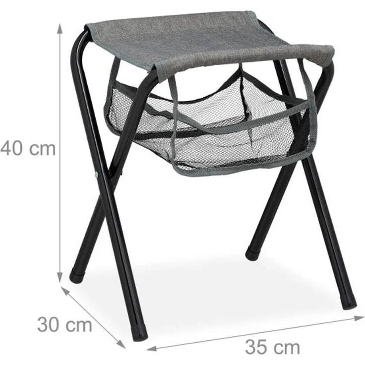 Campinghocker faltbar mit Tasche 10031573 – Bild 4