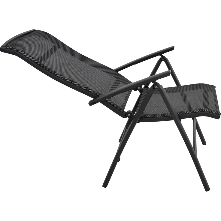 Gartensessel Klappsessel LOTIS NEGRO Gestell Aluminium matt anthrazit – Bild 4