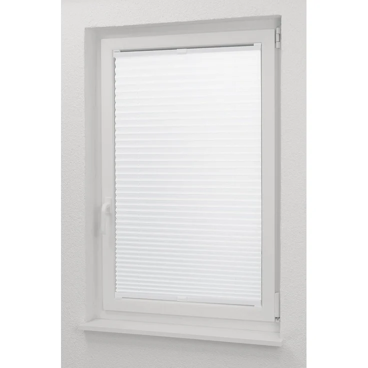 Lysel - Qualitätsplissee Crush Tageslicht weiß - Plissee in der Größe (Bx H) 70cm * 130cm – Bild 7