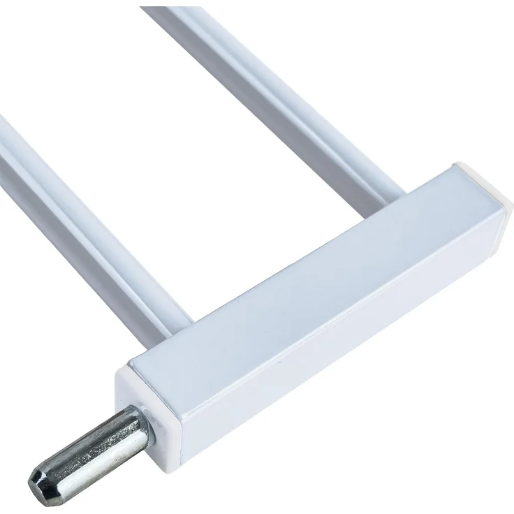 Absperrgitter Treppenschutzgitter weiß für 85-95cm Durchgang 110cm Hoch – Bild 7