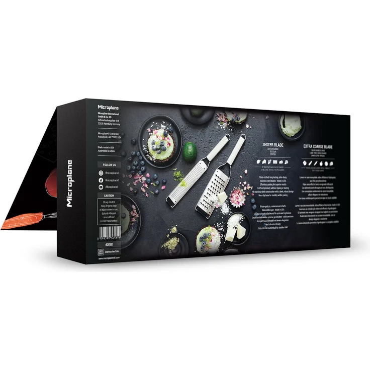 Microplane Set Professional Zester + sehr grobe Reibe 36181 – Bild 5