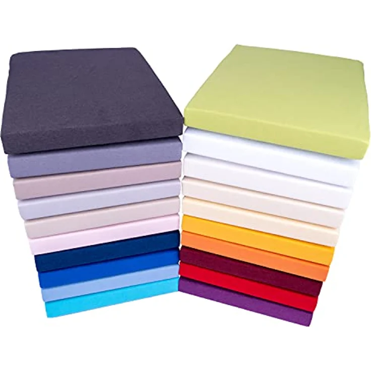 Traumschloss Spannbettlaken Premium Plus, Jersey, Gummizug: rundum, (1 Stück), 260g/m², 47,5% Mako Baumwolle, 47,5% Lyocell, 5% Elasthan – Bild 5