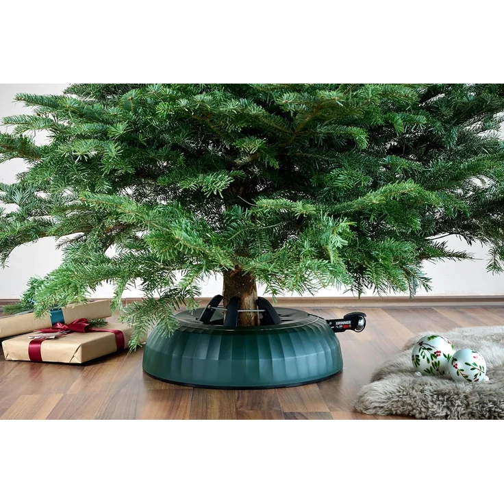 Krinner X-440 Deluxe Christbaumständer, bis 440 cm Baumhöhe, Stamm max Ø 17 cm – Bild 7