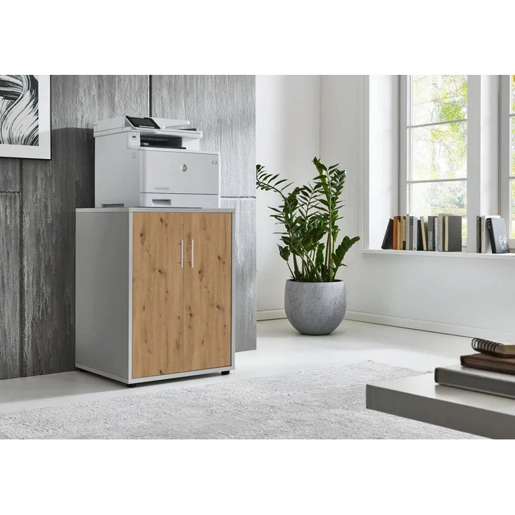 BMG Möbel Aktenschrank Druckerschrank Office Edition (geeignet für 3D Drucker und Office Drucker) Höhe 74 cm, optimale Ergänzung zu Schreibtischen