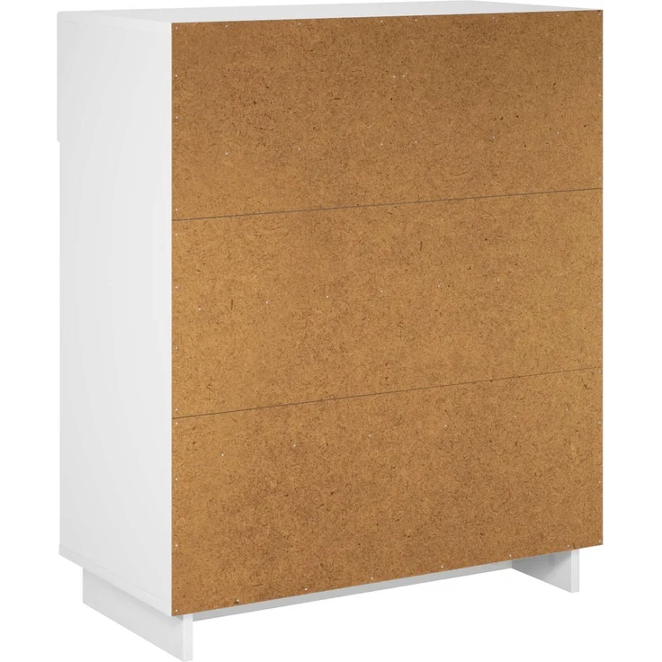 vidaXL Schuhschrank 73 x 38 x 87,5 cm Holzwerkstoff Hochglanz Weiß 8011661 – Bild 6