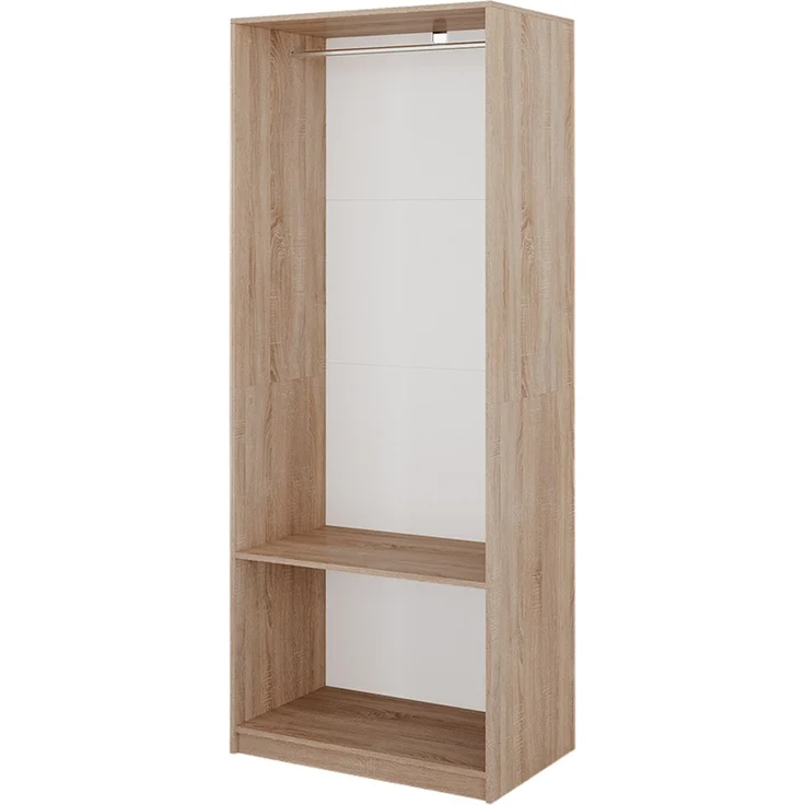 Kleiderschrank Elmo Sonoma 80 x 200 cm Vicco – Bild 1