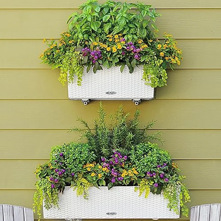 Lechuza Balkonkasten BALCONERA Cottage 80 cm, weiß – Bild 8