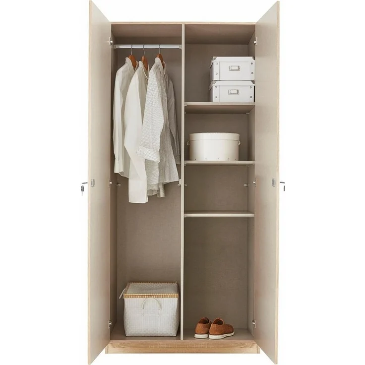 rauch Kleiderschrank Bergheim abschließbar – Bild 2